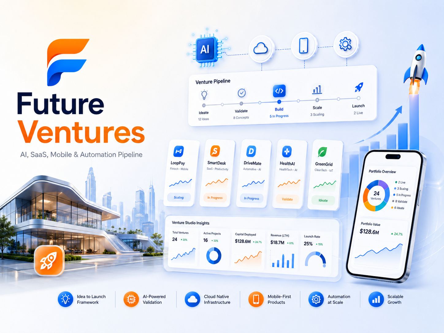 Future Ventures — AI, SaaS, Mobile & Automation